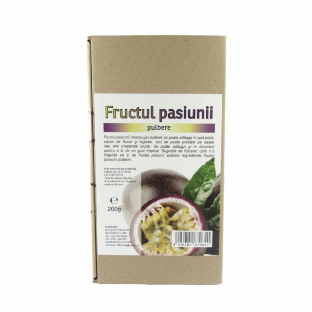 Fructul pasiunii pulbere - 200 g