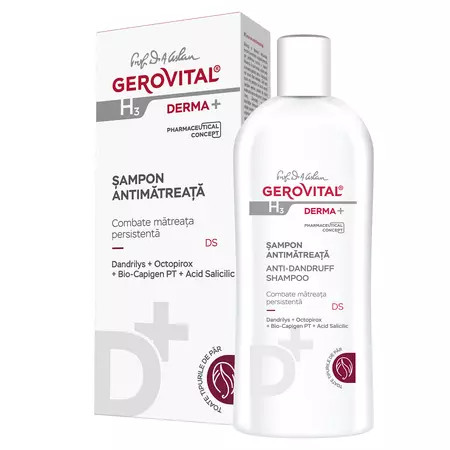 GH3 Derma+ Sampon antimatreata - 200 ml