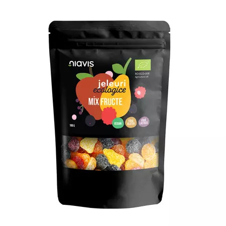 Jeleuri Mix Fructe fara Gluten Ecologice/Bio - 100 g