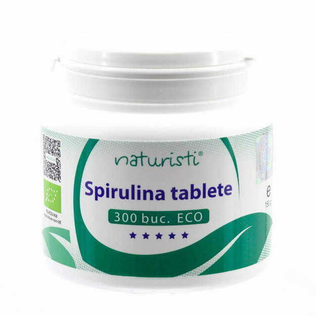 Spirulina tablete 500 mg BIO - 300 tbl