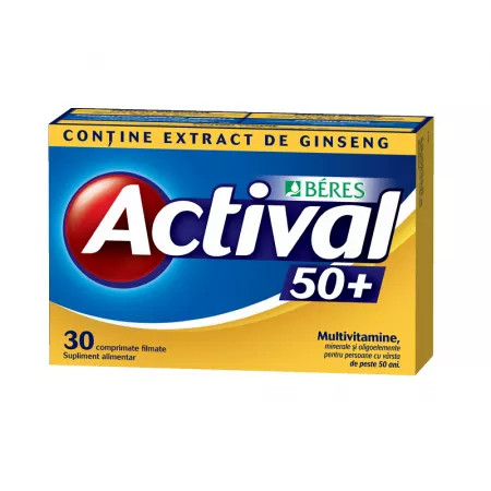 Actival 50+ 30cpr
