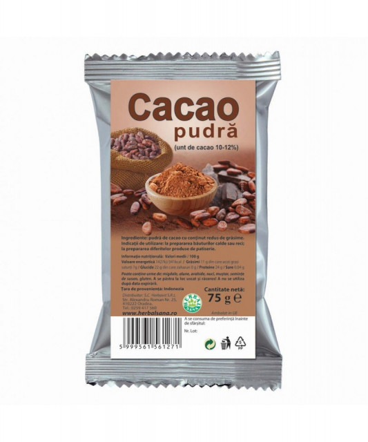 Cacao pudra - 75 g