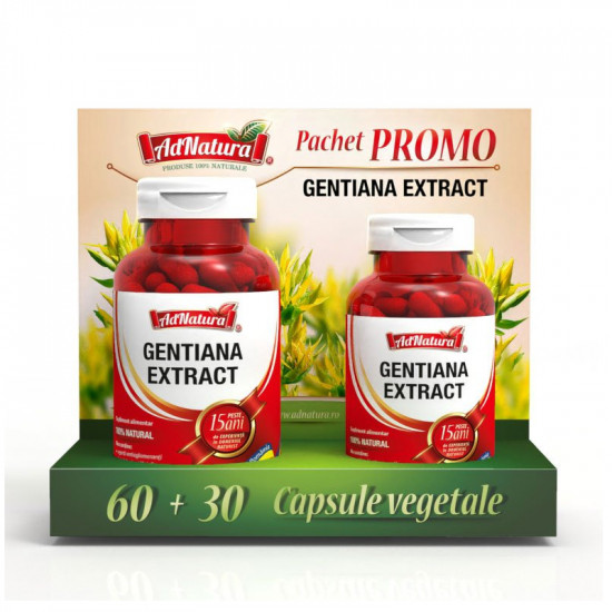 Gentiana extraxt - 60 cps + 30 cps