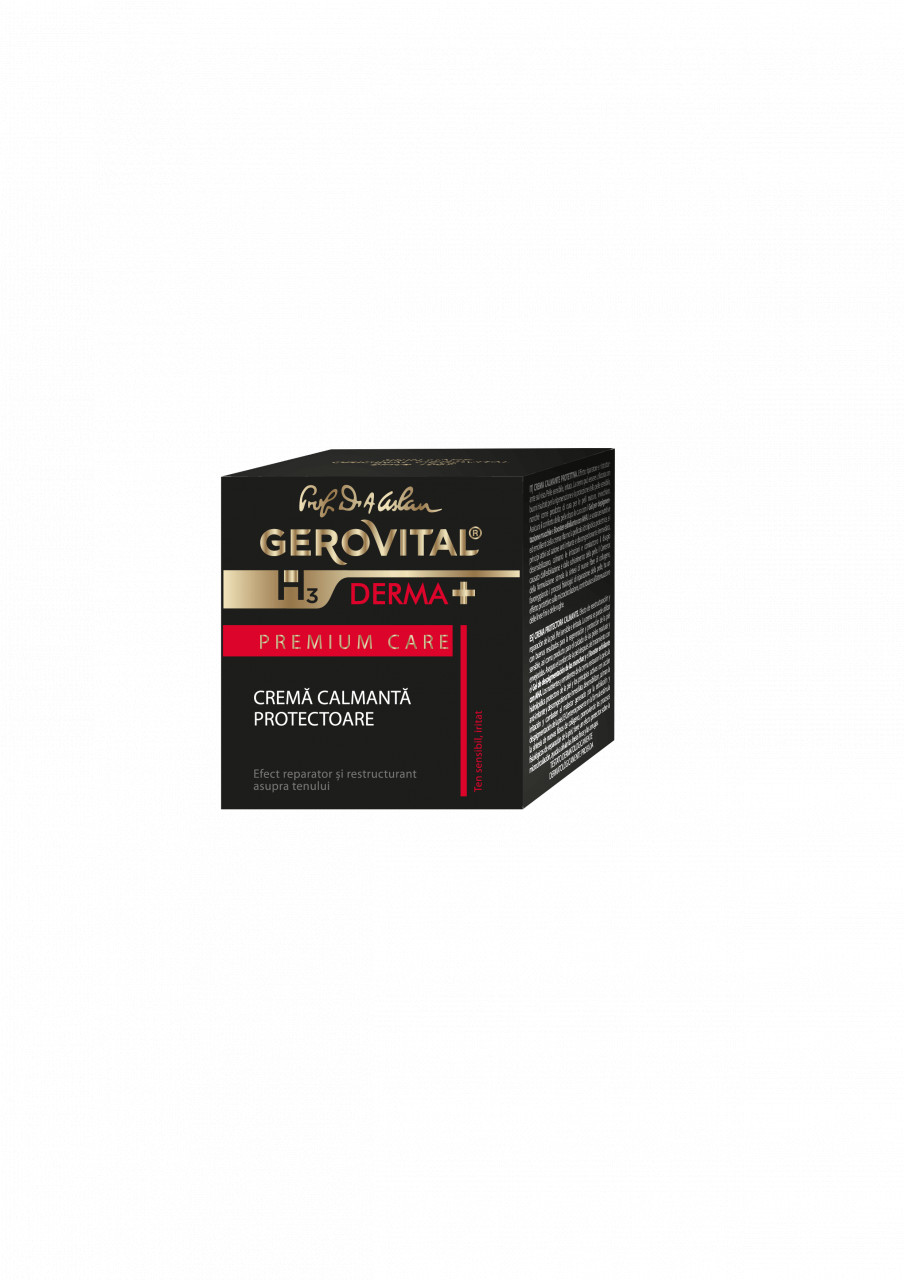 Gerovital H3 Derma+ Premium Care Crema Calmanta Protectoare - 50 ml
