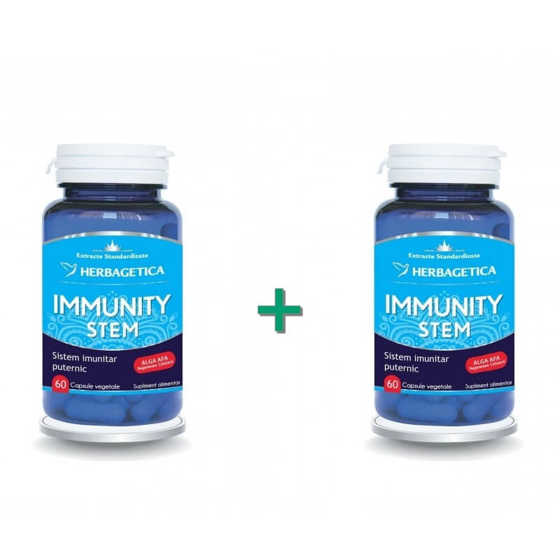 Immunity STEM - 60 + 60 cps (pachet cu -50% la a doua)