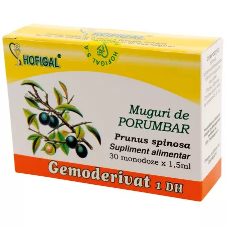 Muguri de Porumbar Gemoderivat - 30 monodoze