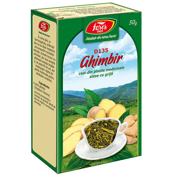Ceai Ghimbir - Rizomi D135 - 50 g Fares