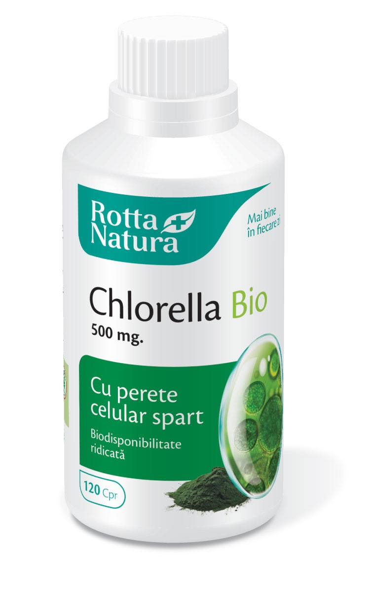 Chlorella 500 mg BIO - 120 cpr