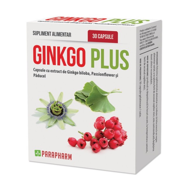 Ginkgo Plus - 30 cps