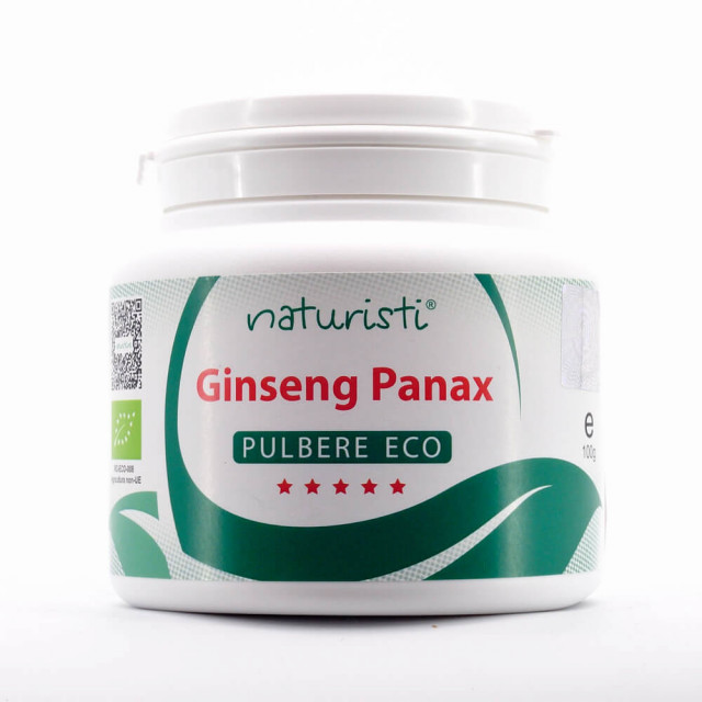 Ginseng Panax pulbere ECO - 100 g