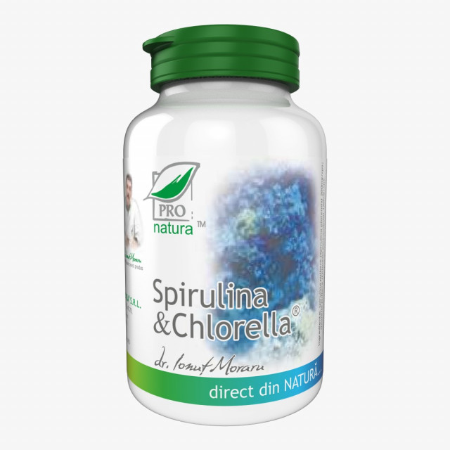 Spirulina + Chlorella - 60 cps
