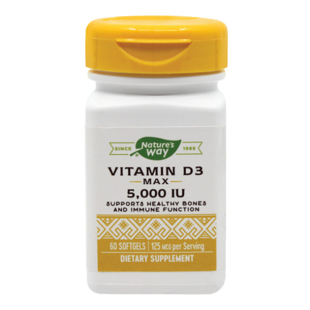 Vitamina D3 5000 UI - 60 cps