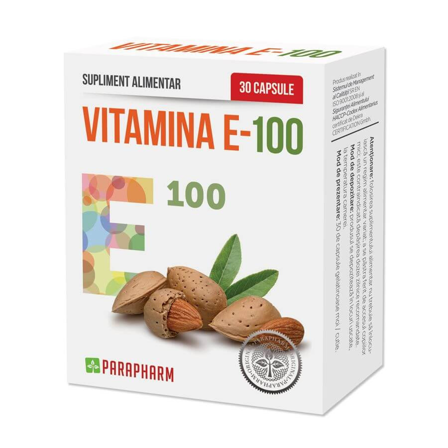 Vitamina E - 100 30cps