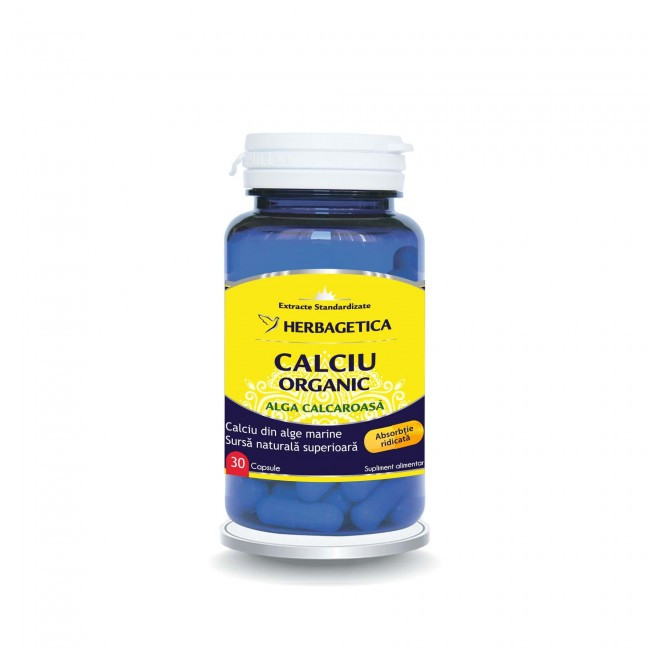 Calciu Organic 30 cps
