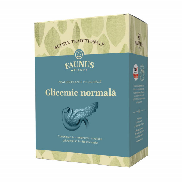 Ceai Retete Traditionale Glicemie normala - 180 g