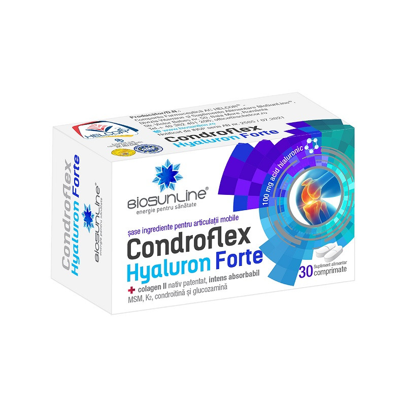 Condroflex Hyaluron Forte - 30 cpr