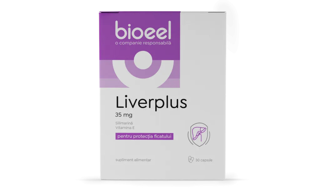Liverplus protectie hepatica 35 mg - 30 cps