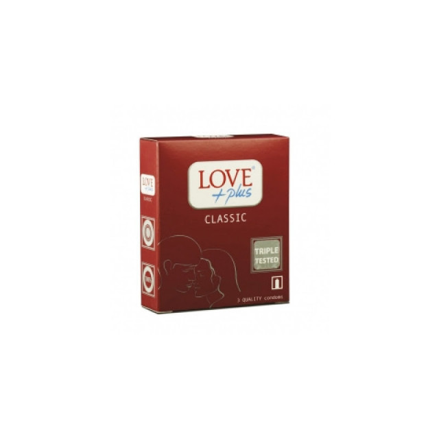 Prezervative Love Plus Classic - 3 buc
