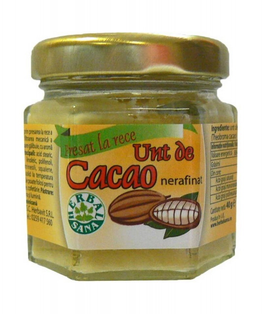 Unt de cacao crud - 40 g