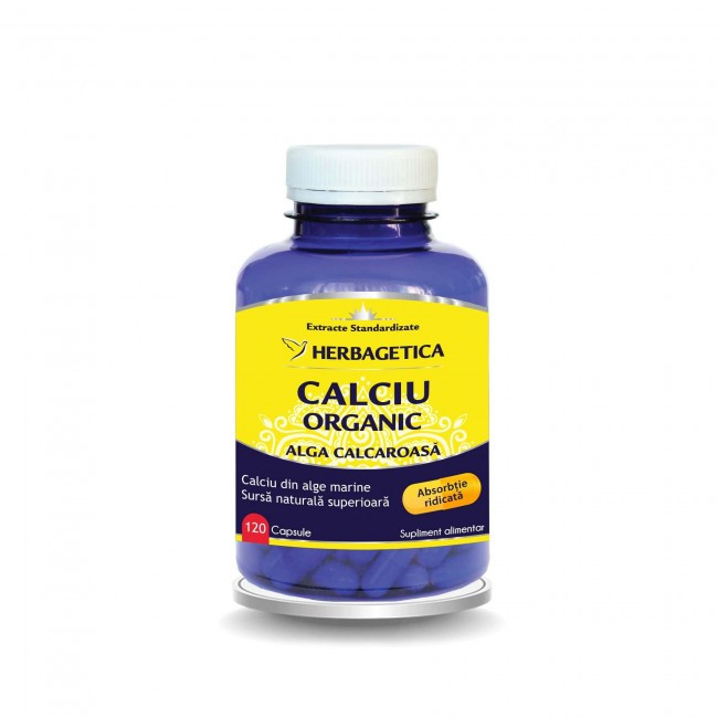 Calciu Organic 120 cps
