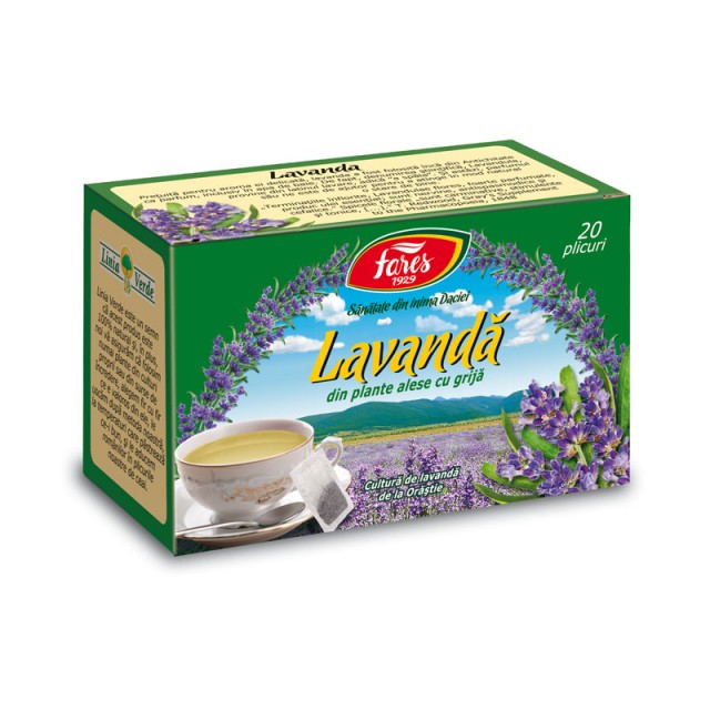 Ceai Lavanda - 20 pl Fares