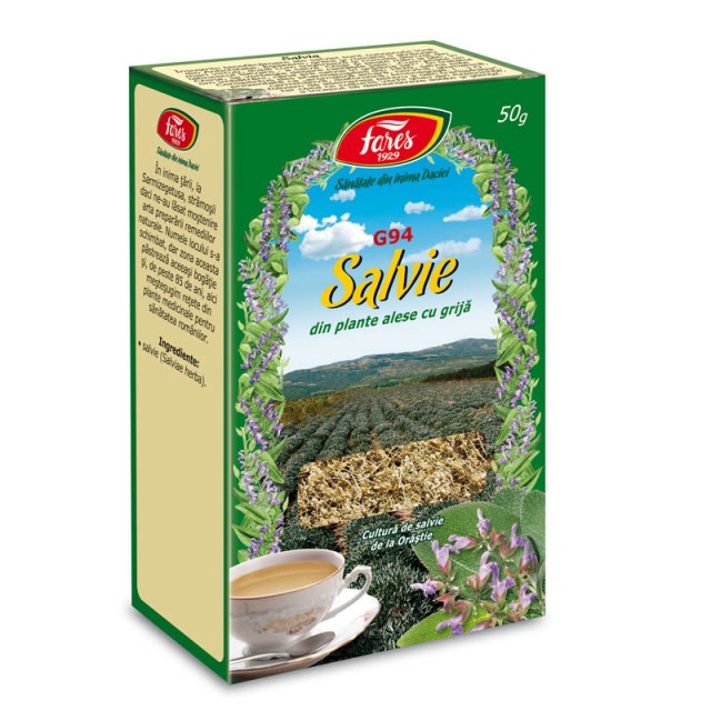 Ceai Salvie - Iarba G94 - 50 gr Fares
