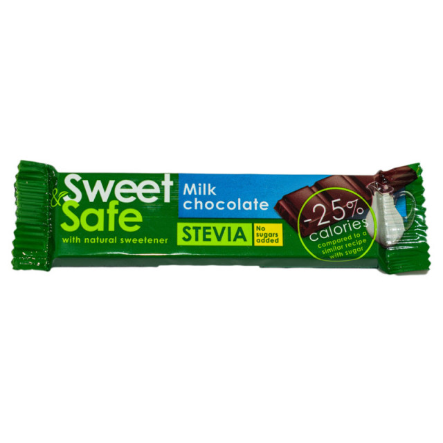 Ciocolata cu lapte Sweet&Safe - 25 g