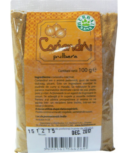 Coriandru pulbere - 100 g