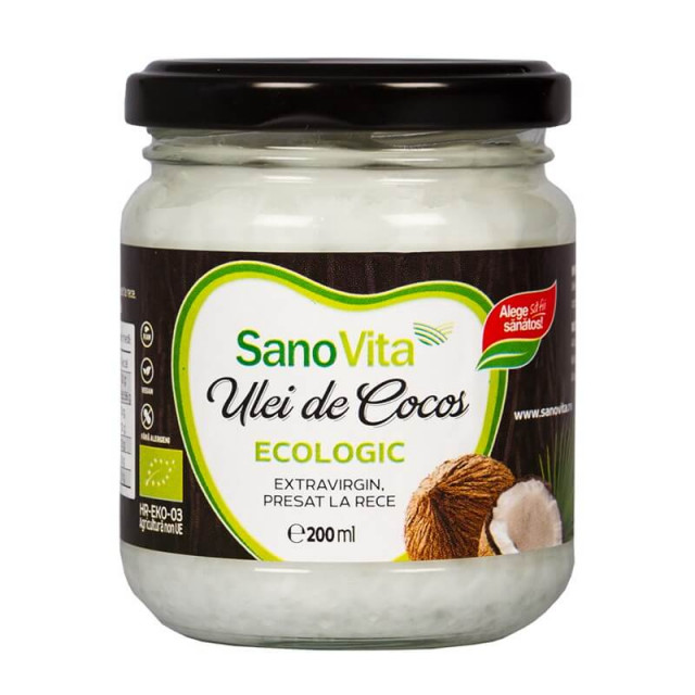 ECO Ulei de cocos extravirgin - 200 ml