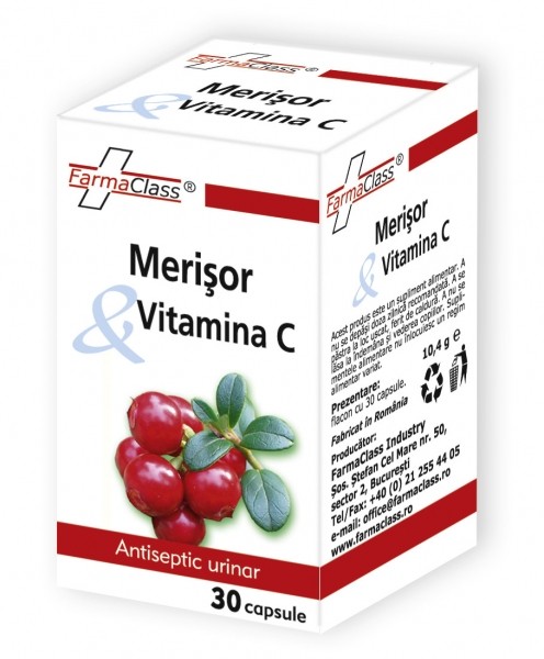 Merisor & Vitamina C - 30 cps