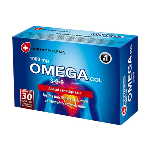 Omegacol 3-6-9 - 30 cps Sprint Pharma