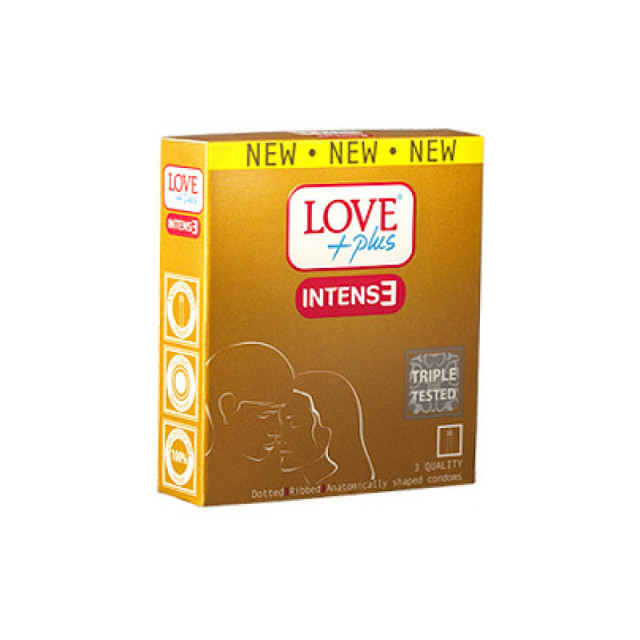 Prezervative Love Plus Intens - 3 buc