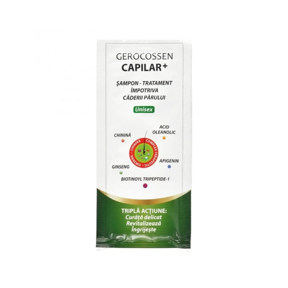 Sampon tratament impotriva caderii parului Capilar+ - 15 ml