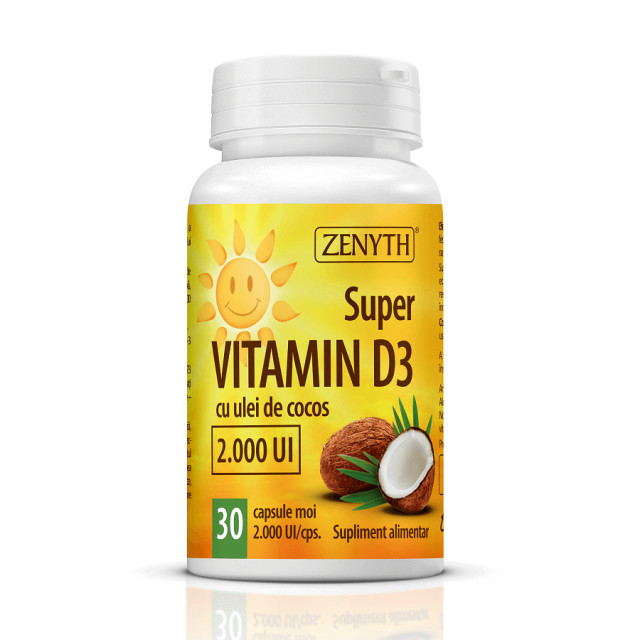 Super vitamin D3 2000UI - 30 cps