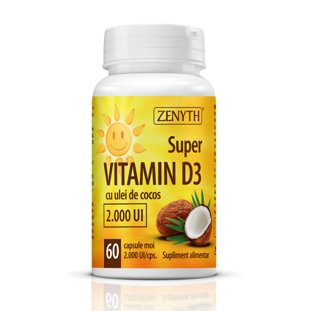 Super vitamin D3 2000UI - 60 cps