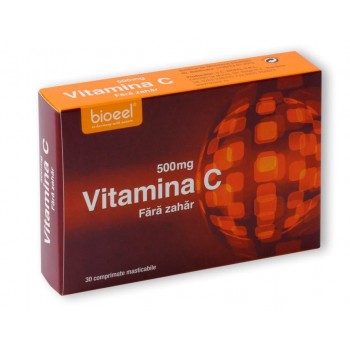 Vitamina C 500 mg fara zahar - 30 cpr Bioeel