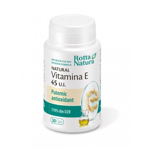 Vitamina E Naturala 45 U.I - 30 cps