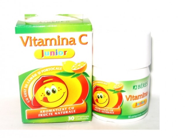 Beres Vitamina C Junior - 30 cpr masticabile
