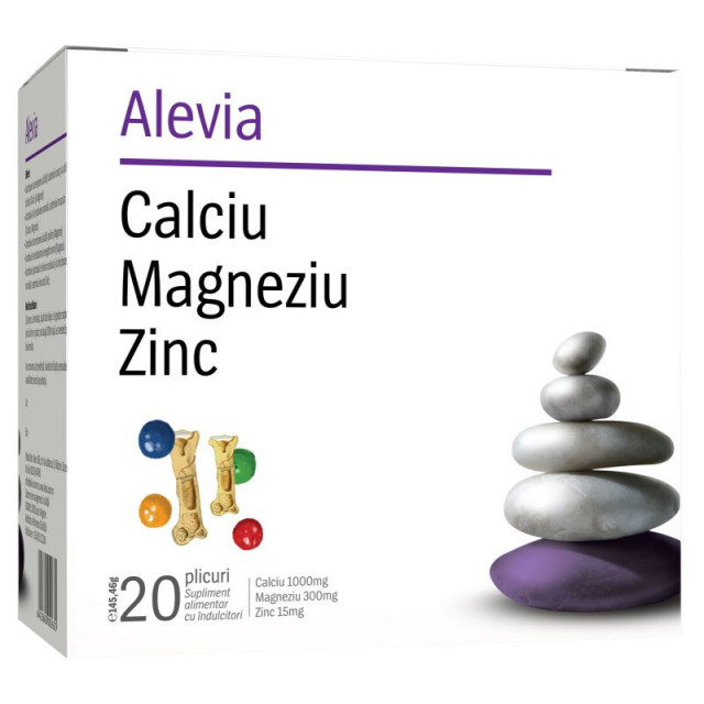 Calciu + Magneziu + Zinc - 20 dz
