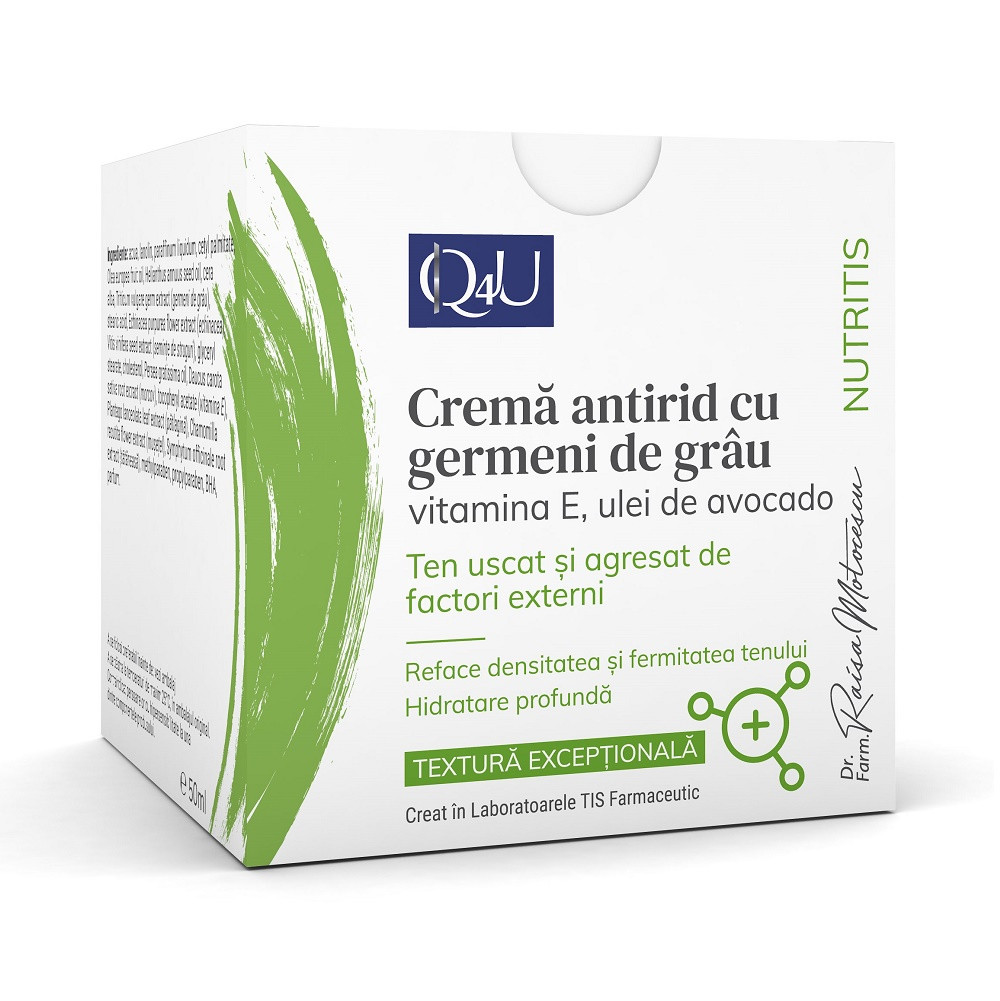 Crema antirid cu germeni de grau - 50 ml