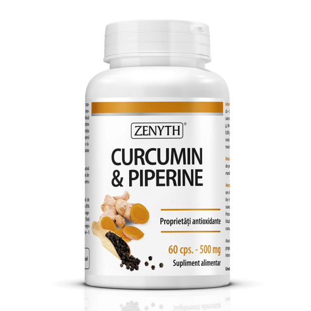 Curcumin & Piperine - 60 cps