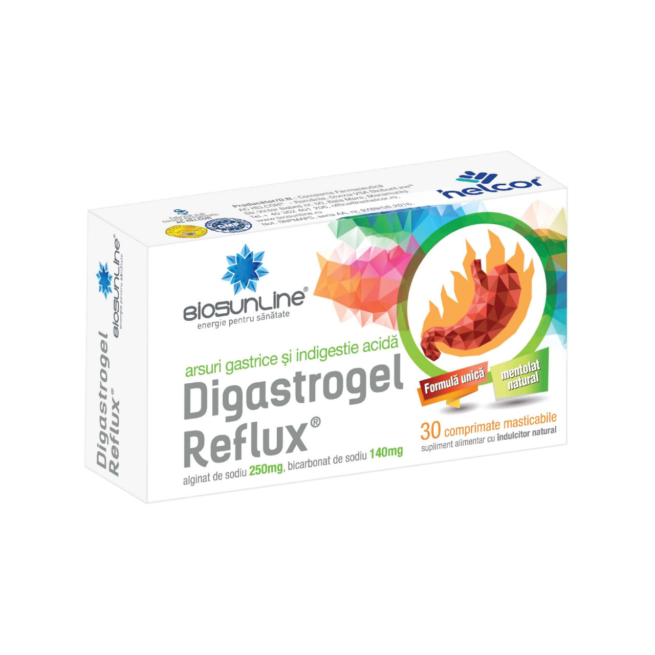 Digastrogel Reflux - 30 cpr