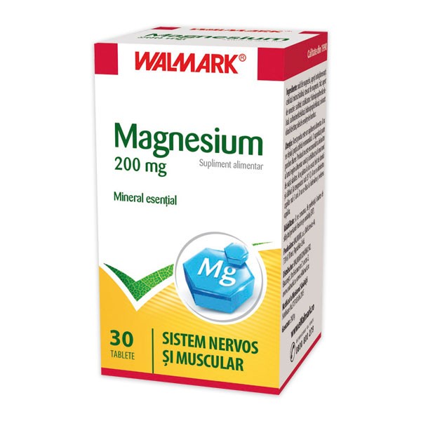 Magnesium 200mg - 30cpr