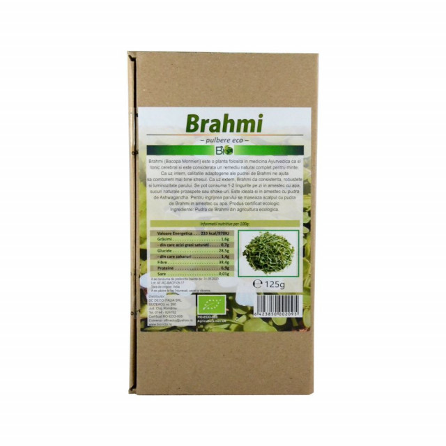 Brahmi pulbere BIO - 125 g
