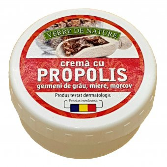 Crema cu propolis, germeni de grau, morcov si miere de albine - 20 g
