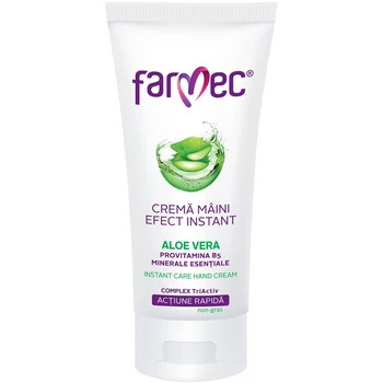 Farmec Farmec Crema Maini Efect Instant cu Aloe Vera - 100 ml