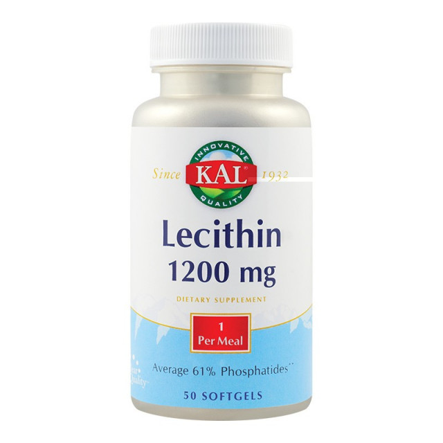 Lecithin 1200mg - 50 cps