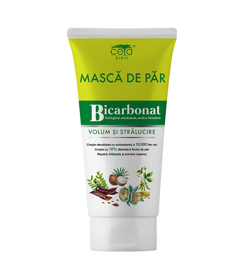 Masca Par Volum si Stralucire cu Bicarbonat - 150 ml
