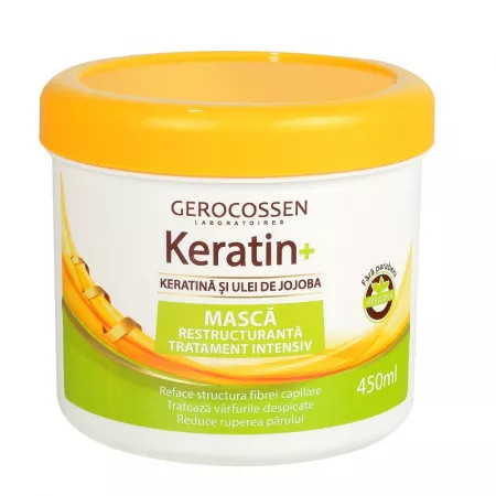 Masca restructuranta tratament intensiv Keratin+ - 450 ml