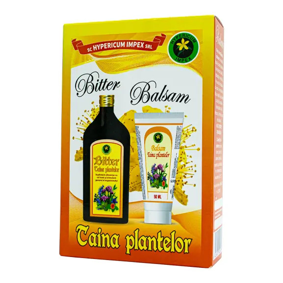 Pachet Bitter Taina Plantelor - 200 ml + Balsam Taina Plantelor - 50 ml
